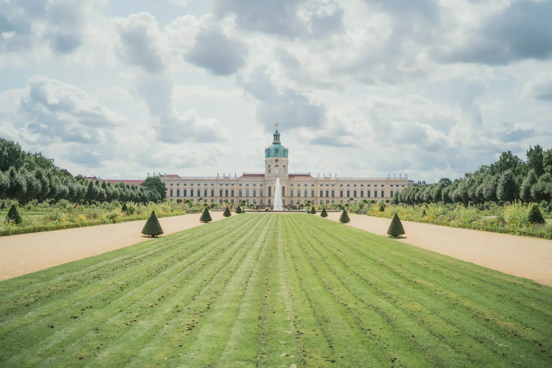 Elegant historic architecture in Charlottenburg